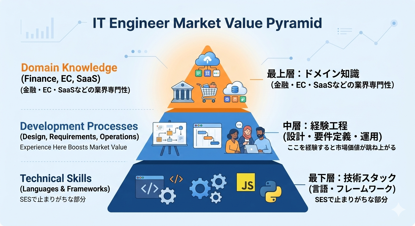 市場価値のピラミッド